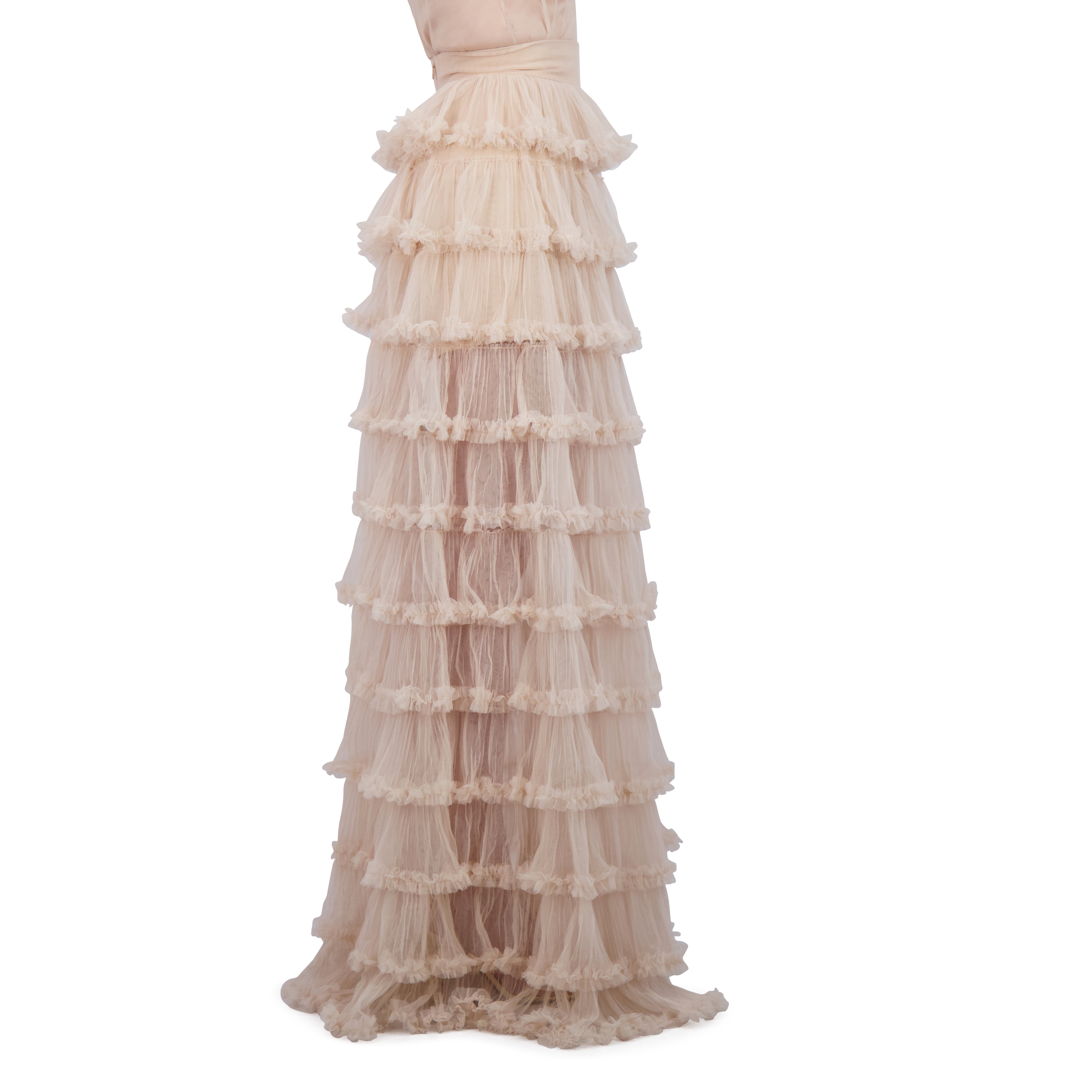 Ruffled Flamenco Skirt