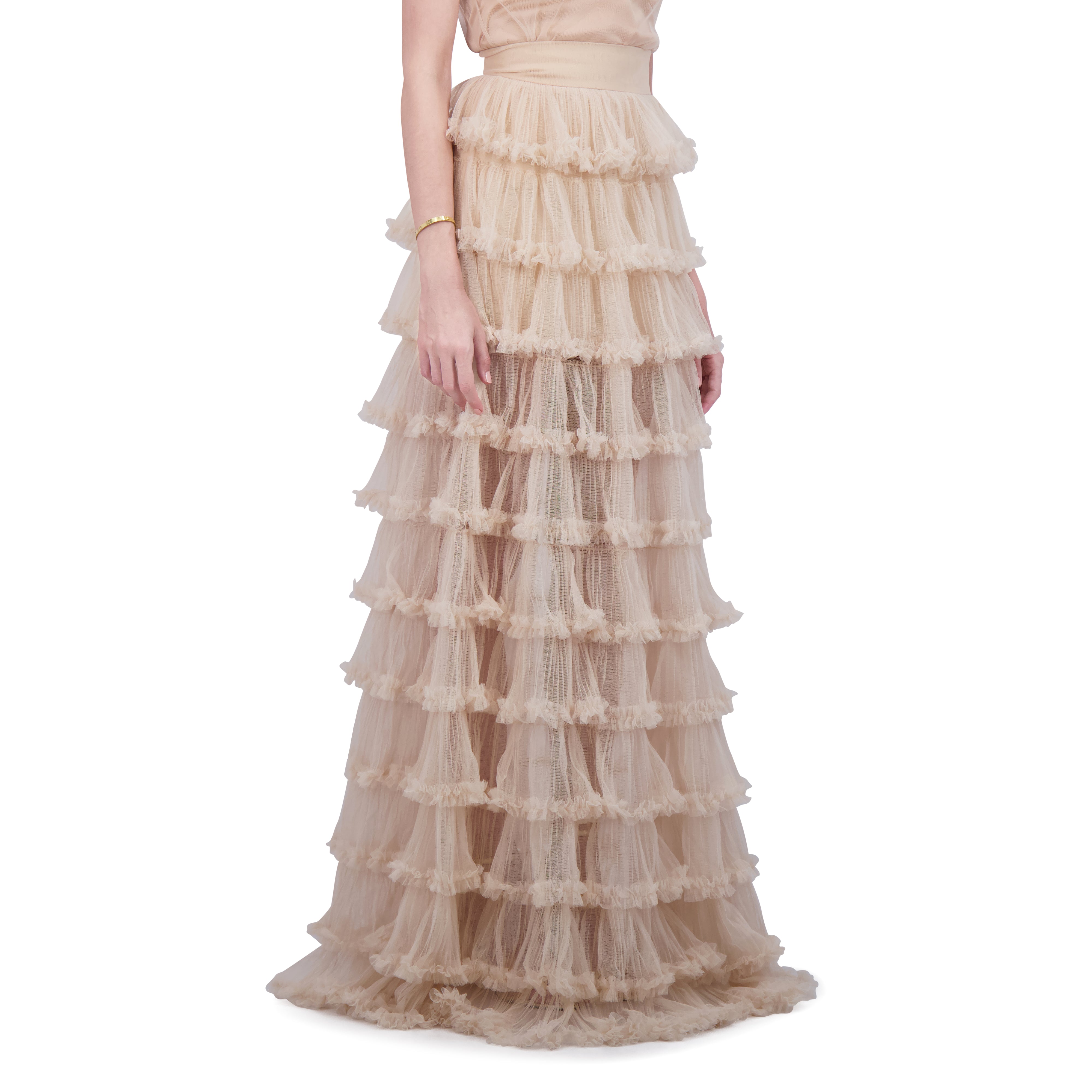 Ruffled Flamenco Skirt