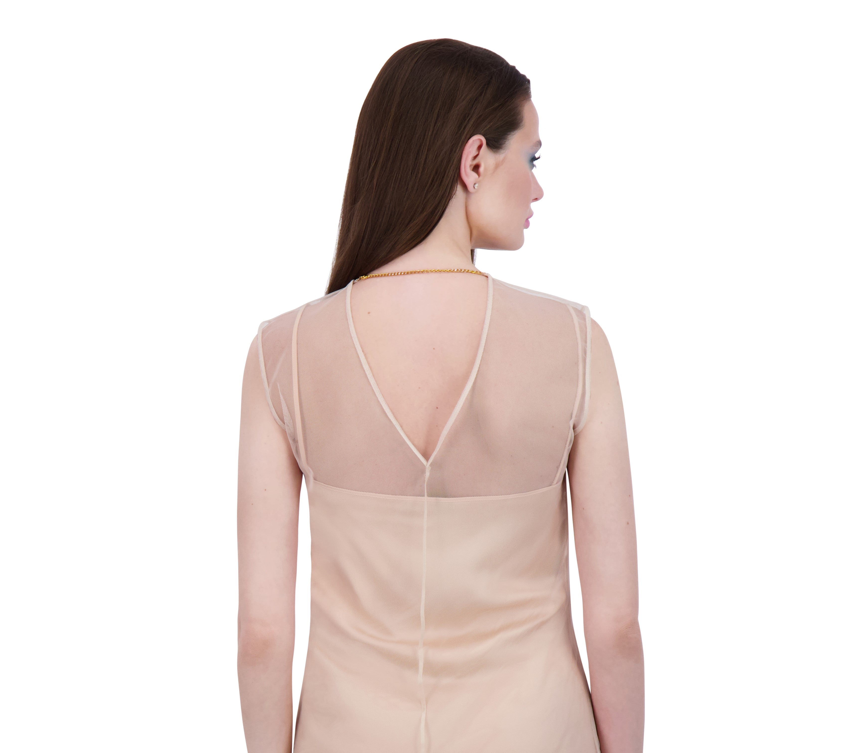 Gilded Fairy Tulle Top (with V Back)