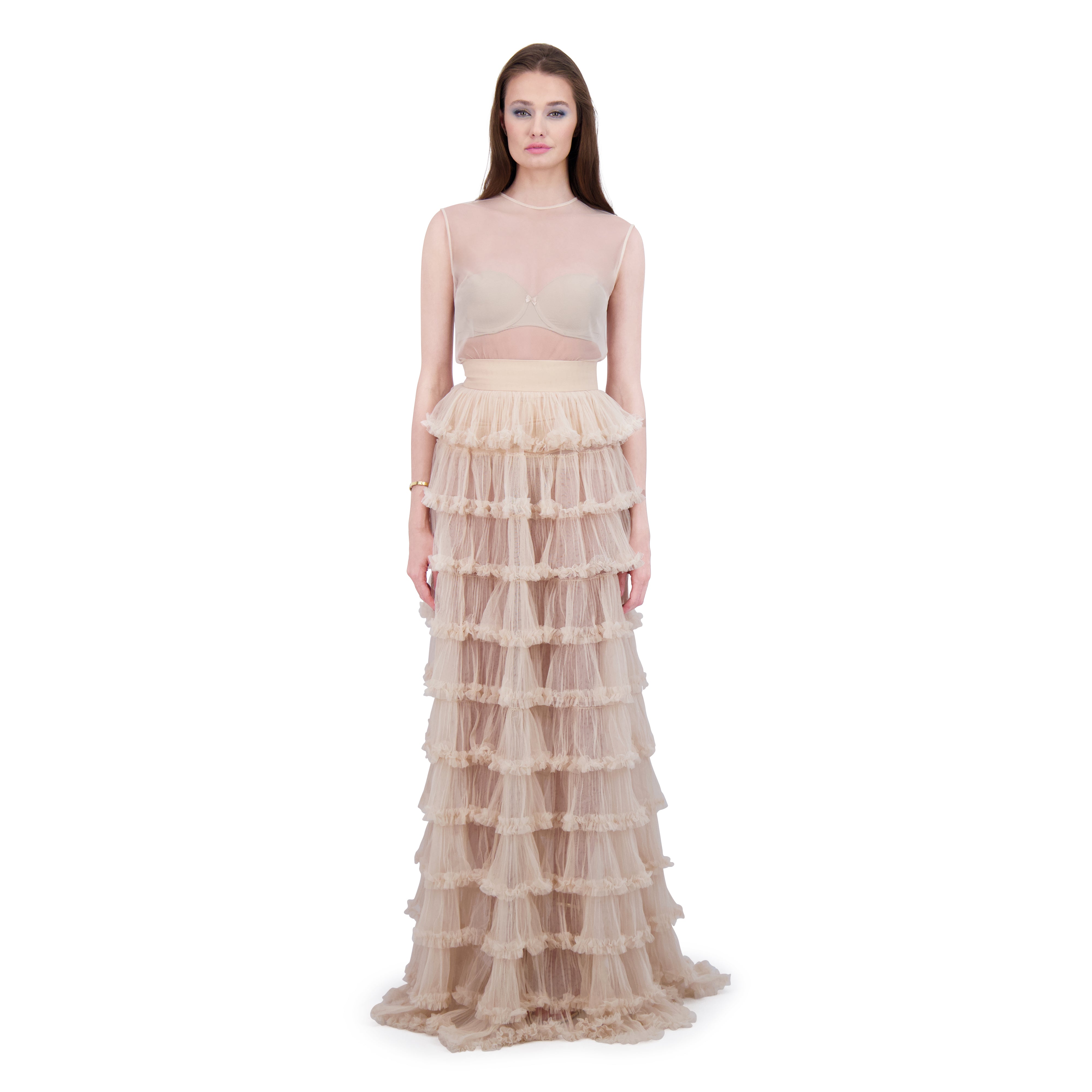 Ruffled Flamenco Skirt