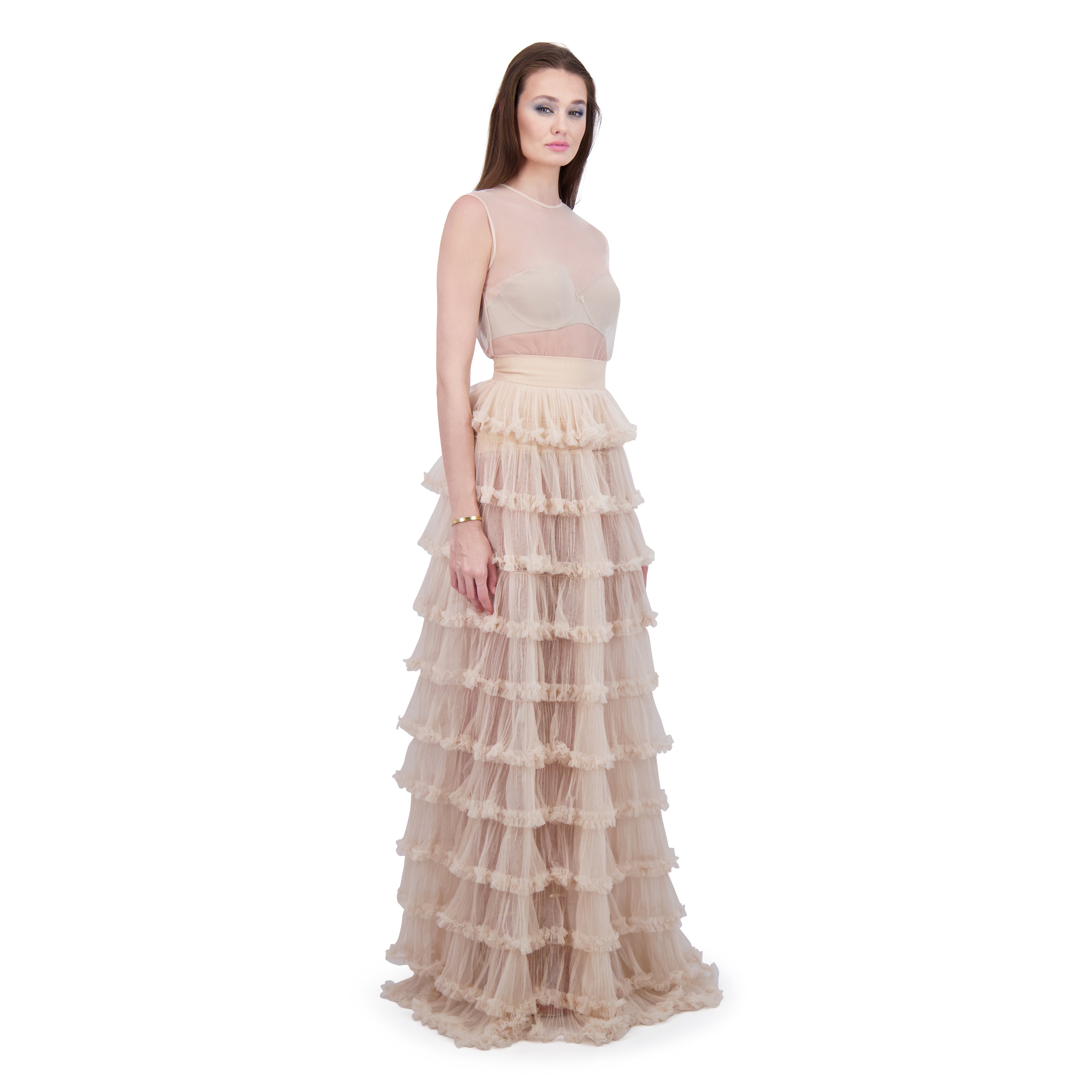 Ruffled Flamenco Skirt