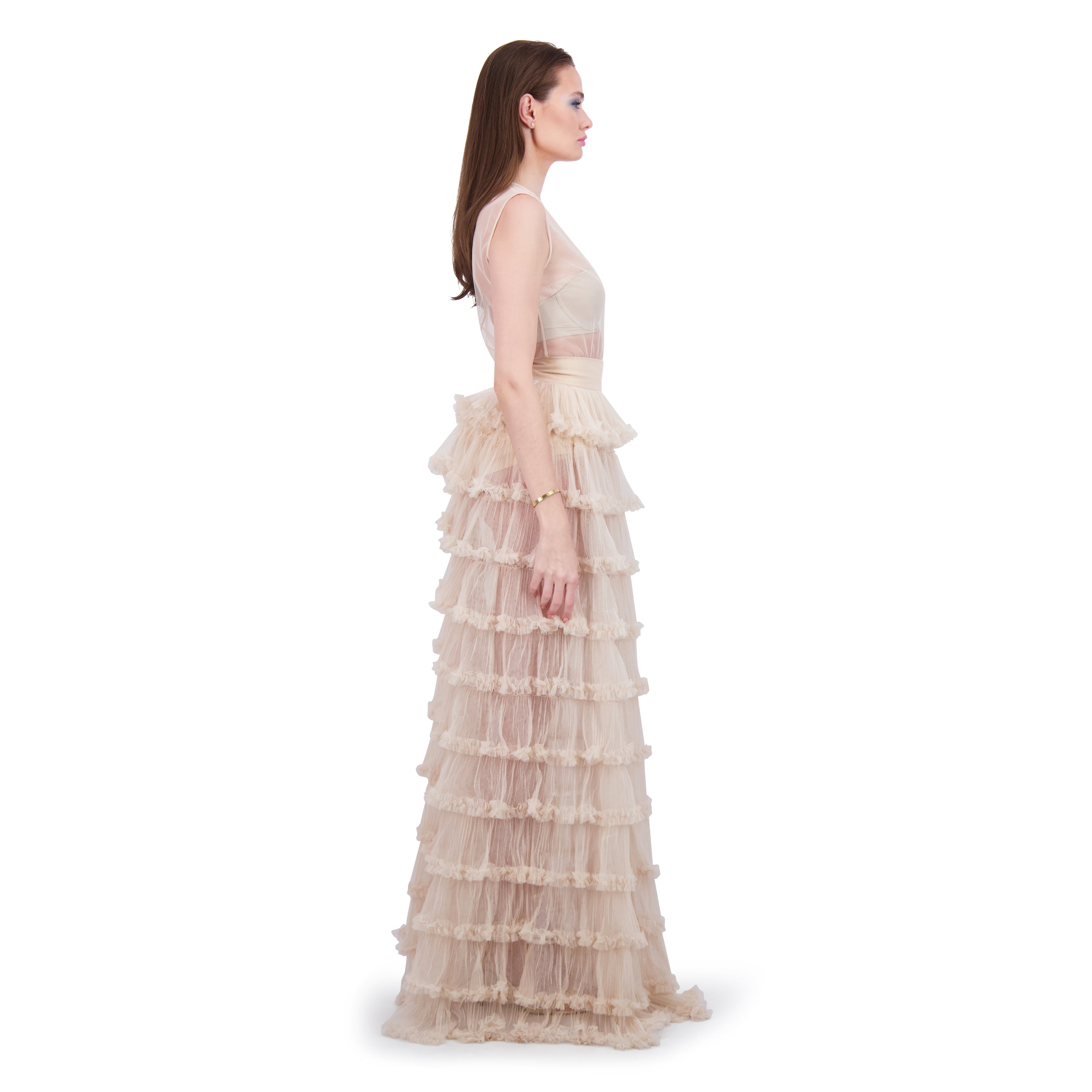 Ruffled Flamenco Skirt
