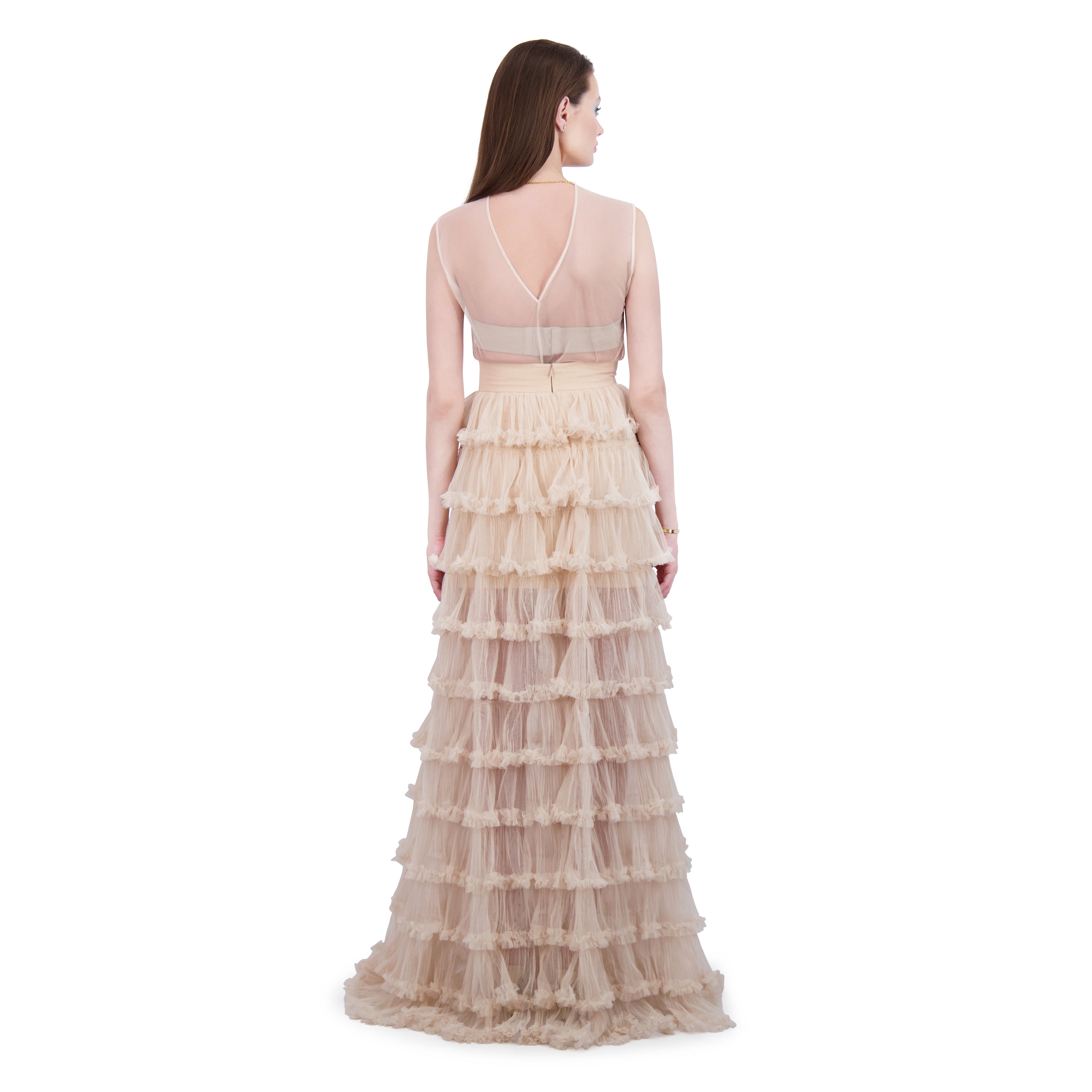 Ruffled Flamenco Skirt
