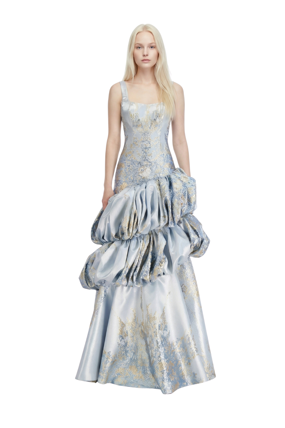 Cinders Brocade Gown
