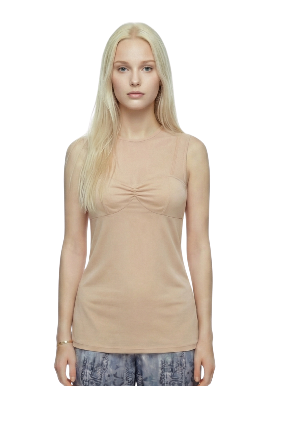 Gilded Fairy Tulle Top (with V Back)