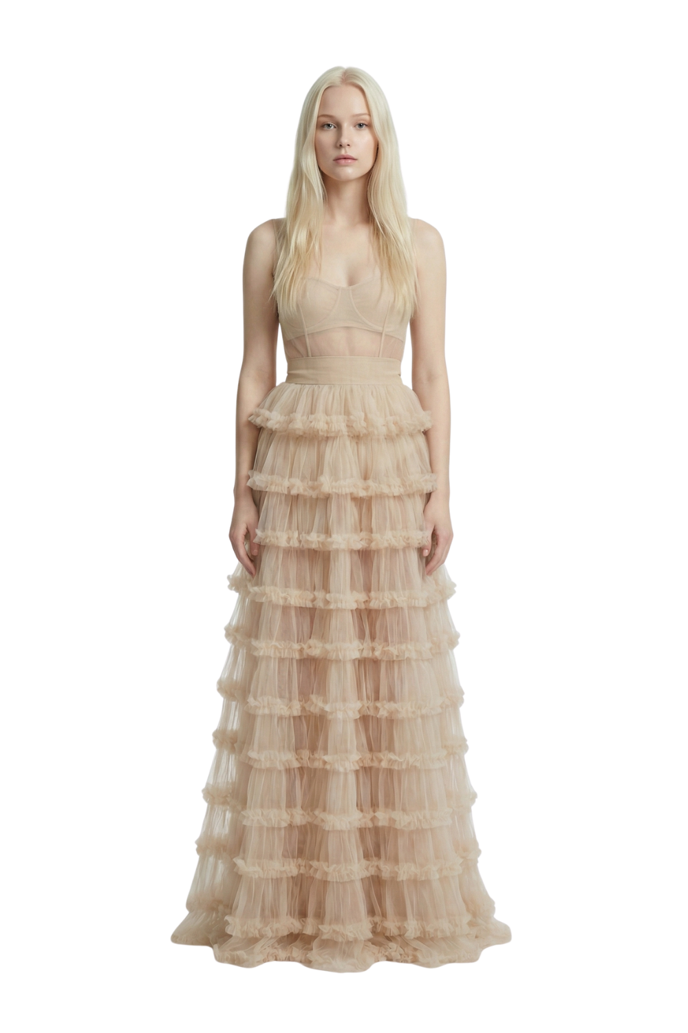 Ruffled Flamenco Skirt