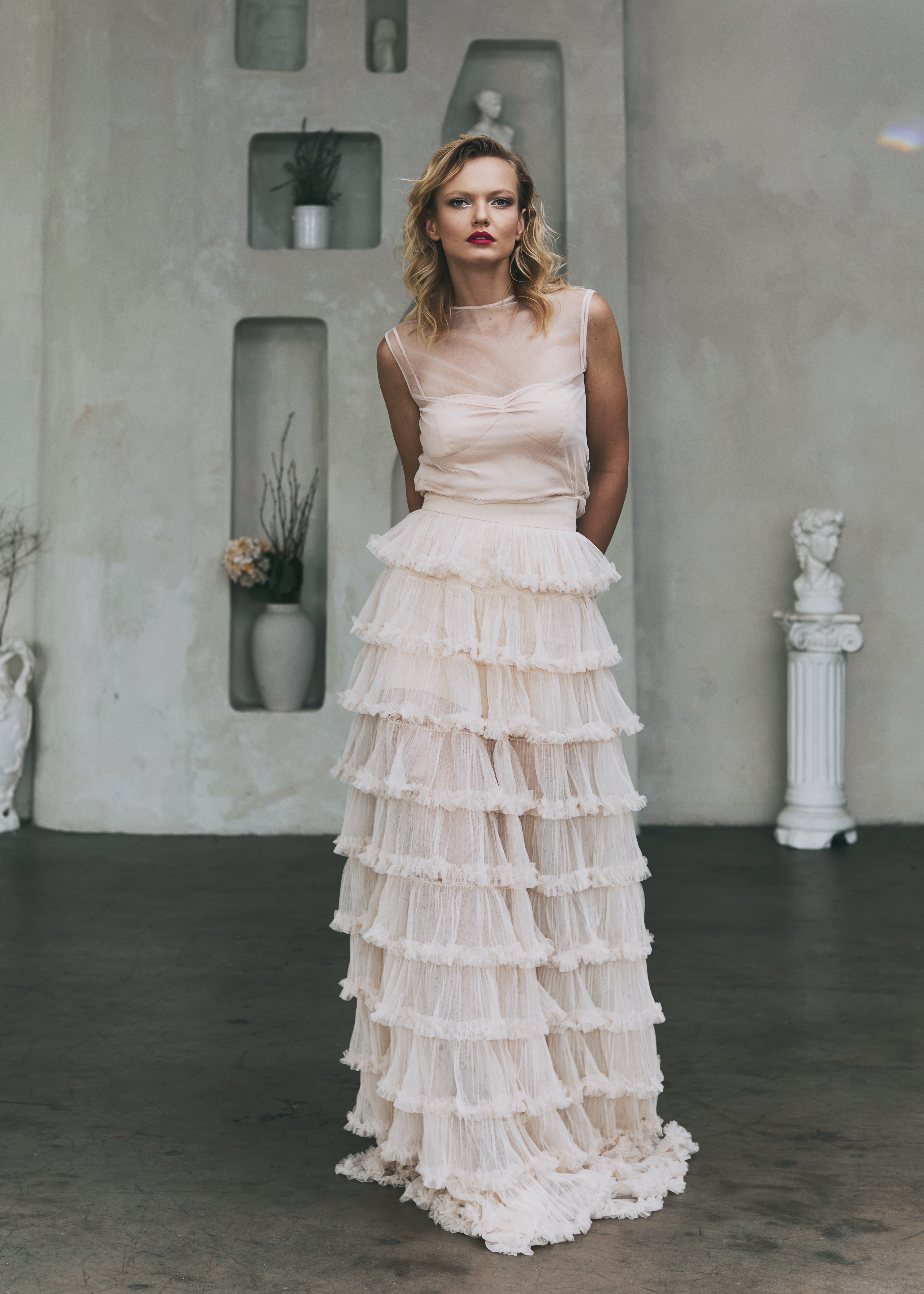 Ruffled Flamenco Skirt