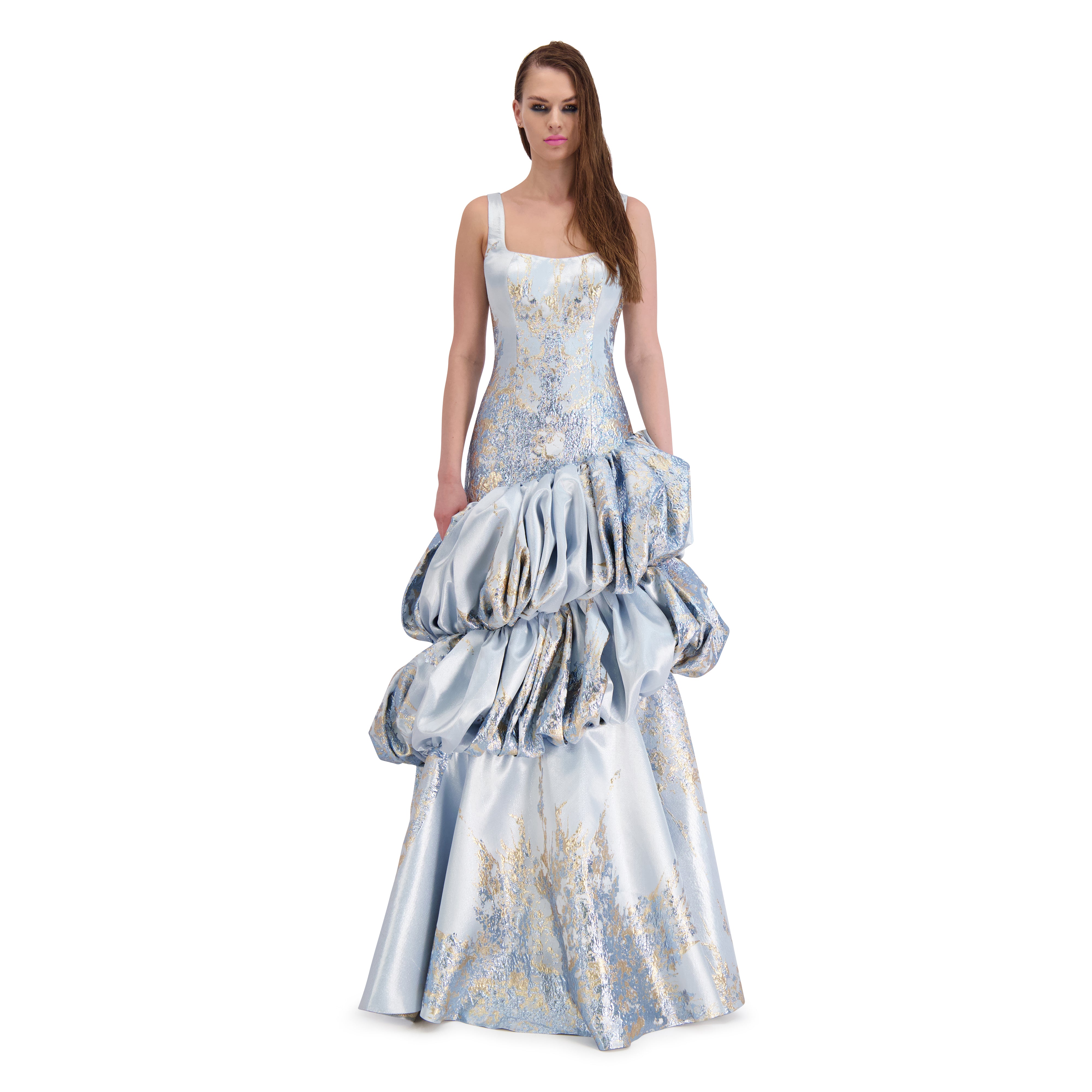 Cinders Brocade Gown