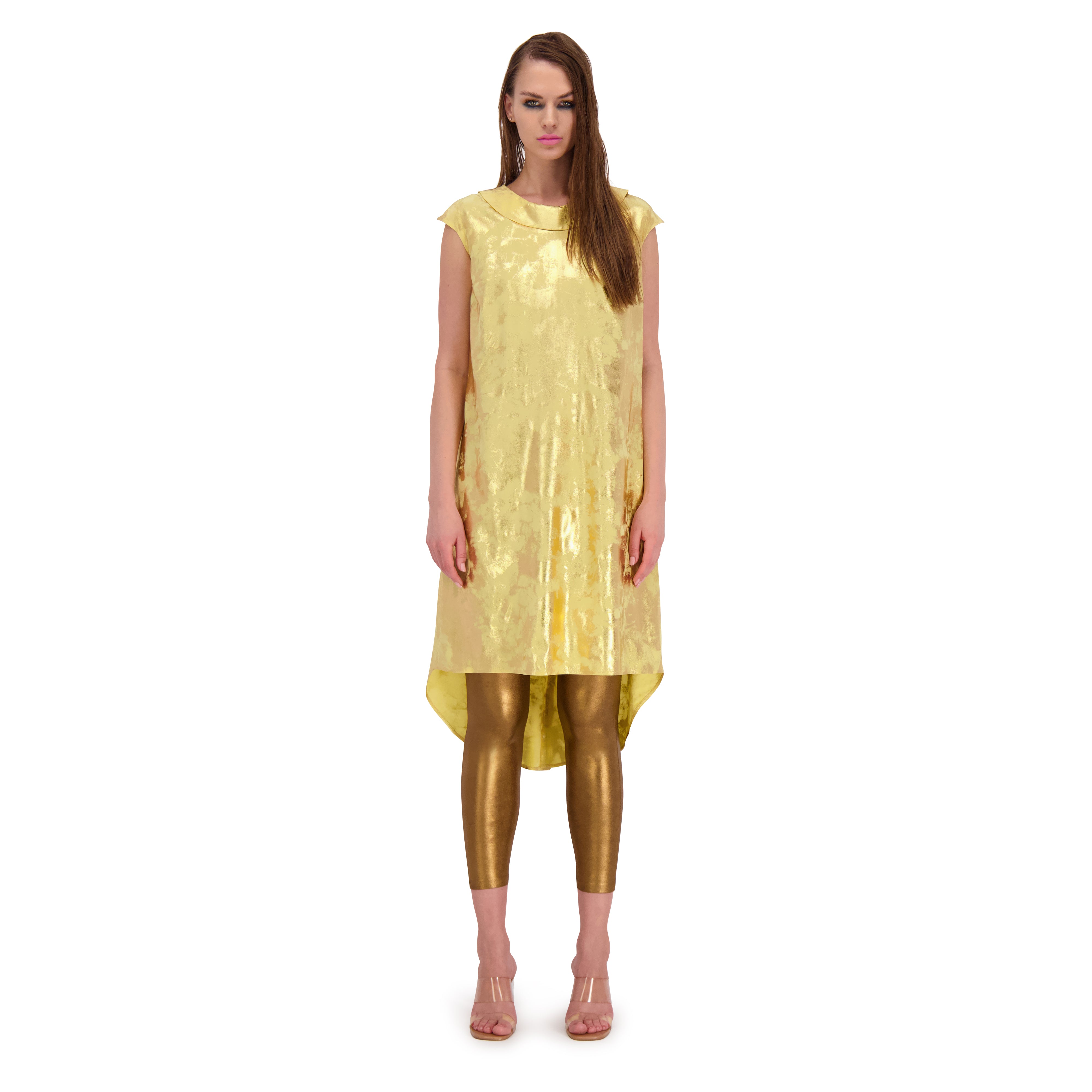 Sundance Gold Shift Dress