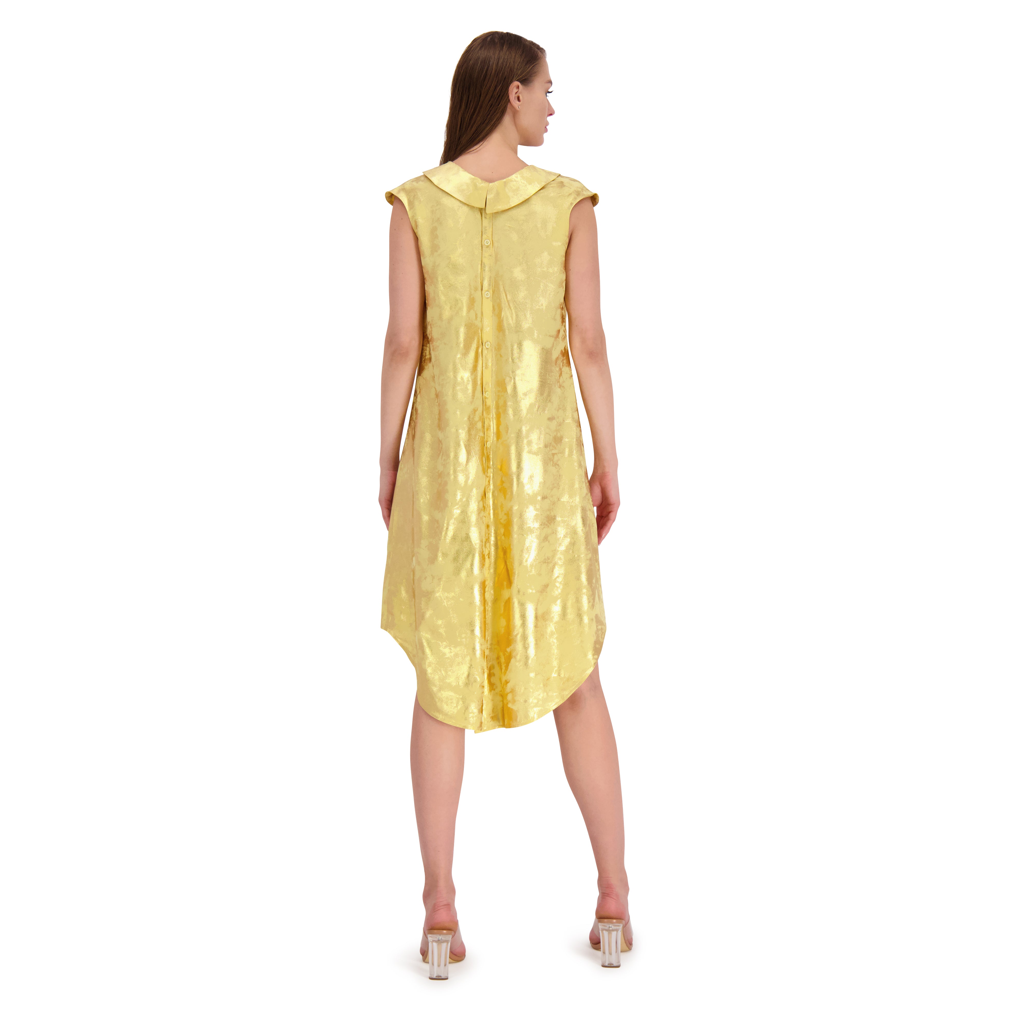 Sundance Gold Shift Dress