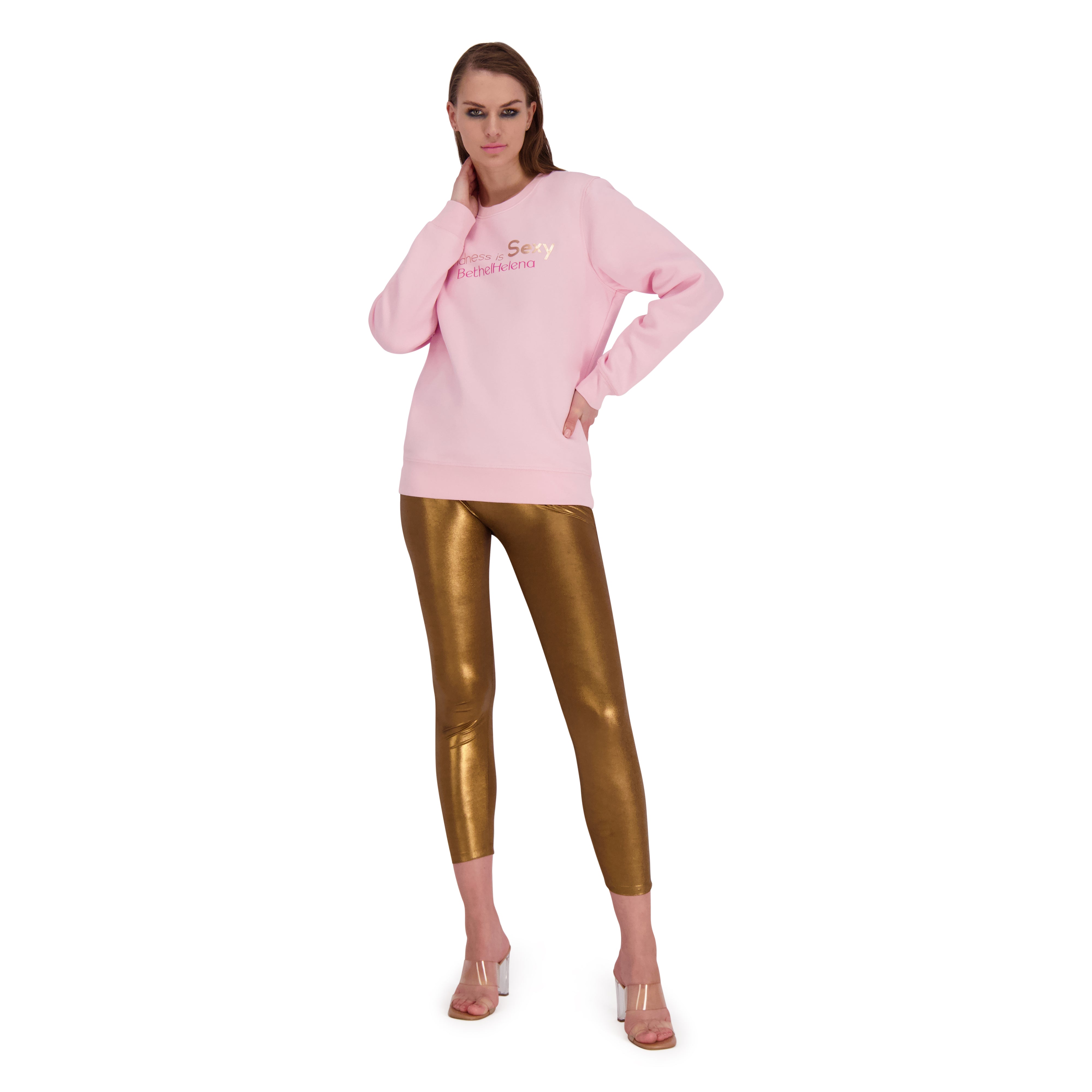 Kindness is Sexy Sweatshirt in Blush Pink