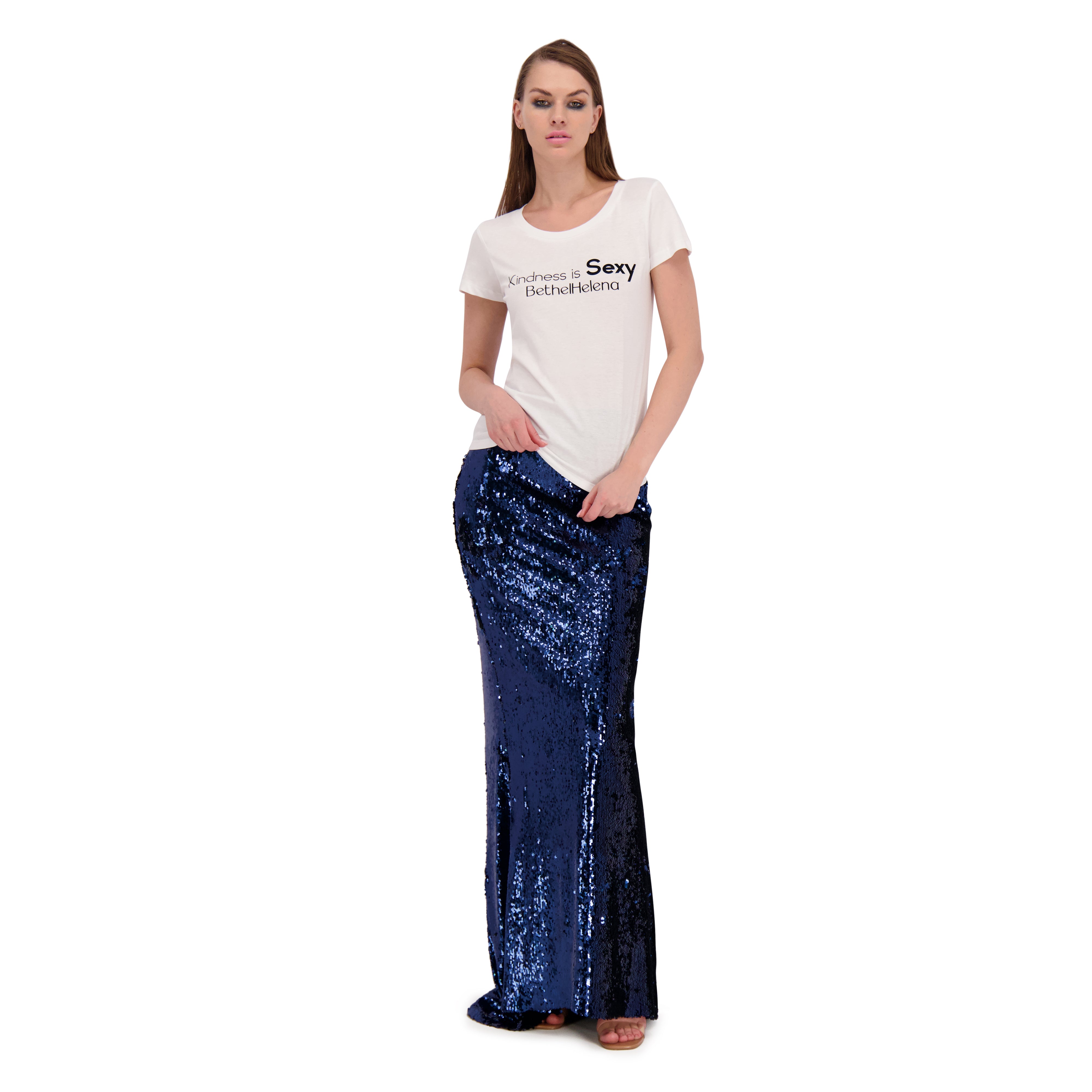 For Women By Women Tee, Navy