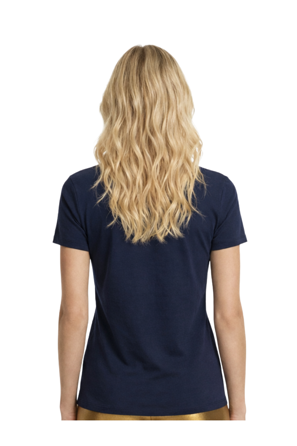 For Women By Women Tee, Gold Text