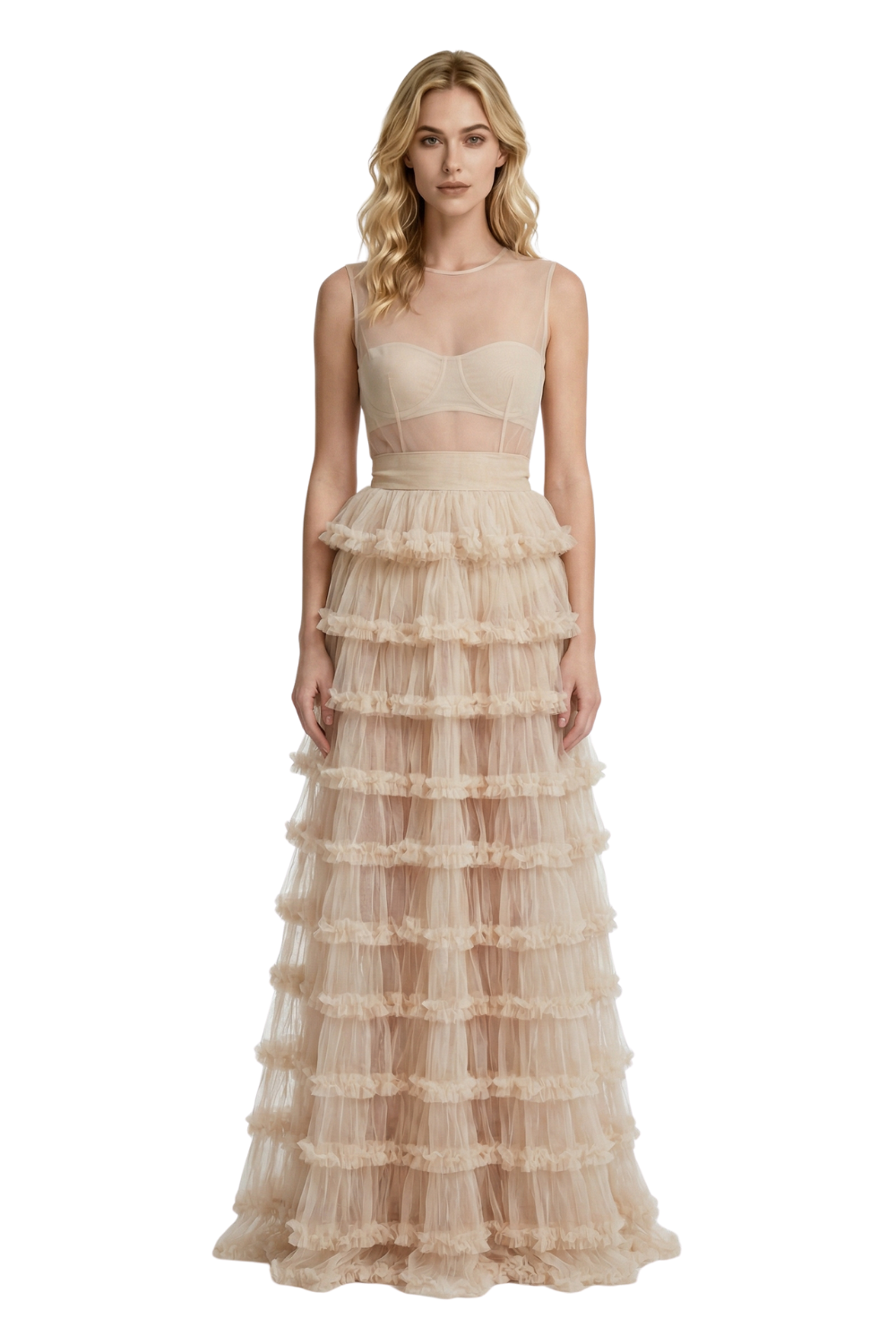 Ruffled Flamenco Skirt  