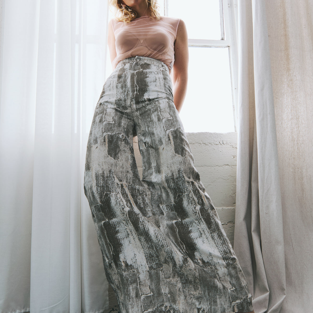 【NONCODE】Plaidie Birkin Skirt Slacks Nylon Twill Skirt – La Garçonne