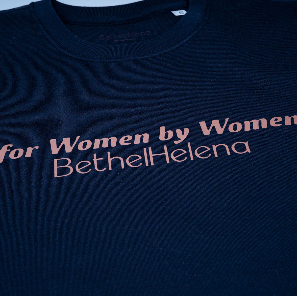 For Women by Women Sweatshirt in Navy Nights